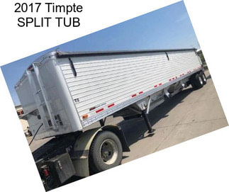 2017 Timpte SPLIT TUB