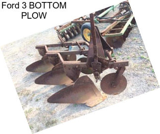 Ford 3 BOTTOM PLOW