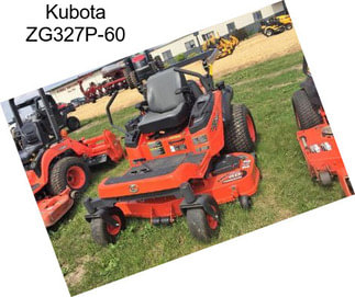 Kubota ZG327P-60