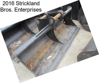2016 Strickland Bros. Enterprises