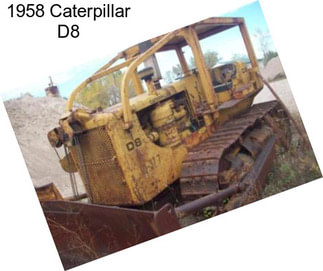 1958 Caterpillar D8