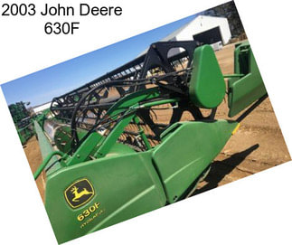 2003 John Deere 630F