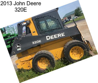 2013 John Deere 320E
