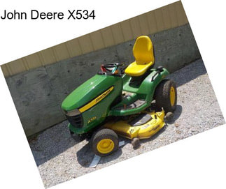 John Deere X534