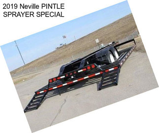 2019 Neville PINTLE SPRAYER SPECIAL