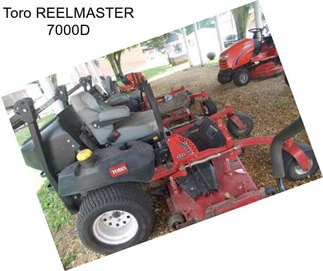 Toro REELMASTER 7000D