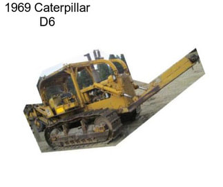 1969 Caterpillar D6