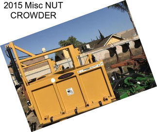 2015 Misc NUT CROWDER