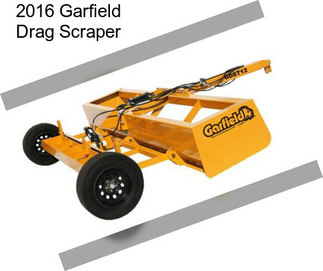 2016 Garfield Drag Scraper