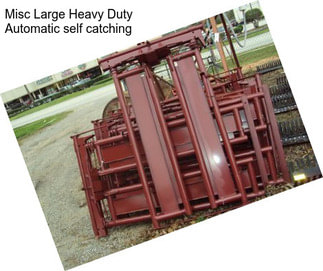 Misc Large Heavy Duty Automatic self catching