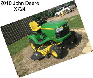 2010 John Deere X724