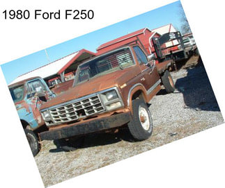 1980 Ford F250