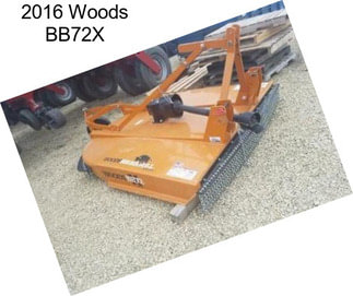 2016 Woods BB72X