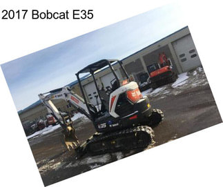 2017 Bobcat E35