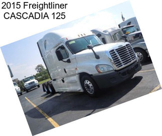 2015 Freightliner CASCADIA 125