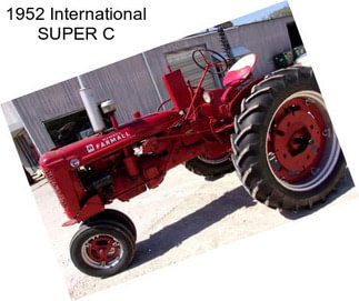 1952 International SUPER C