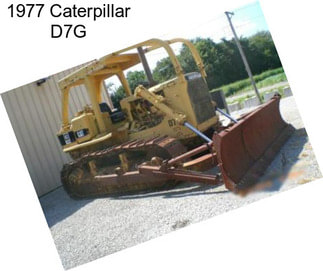 1977 Caterpillar D7G