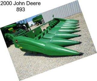 2000 John Deere 893