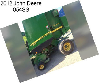 2012 John Deere 854SS