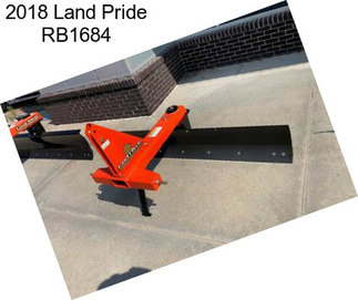 2018 Land Pride RB1684