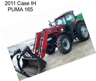 2011 Case IH PUMA 165