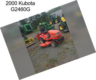 2000 Kubota G2460G