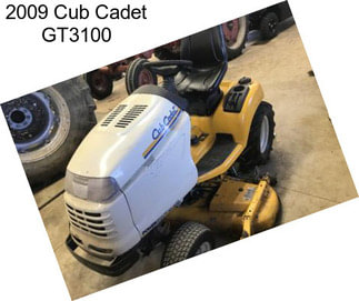 2009 Cub Cadet GT3100