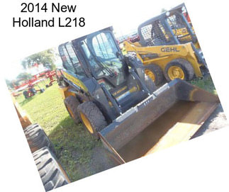 2014 New Holland L218