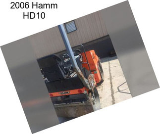 2006 Hamm HD10