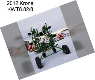 2012 Krone KWT8.82/8