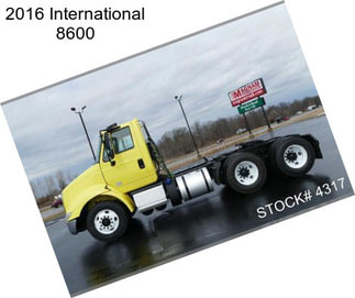 2016 International 8600