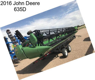 2016 John Deere 635D