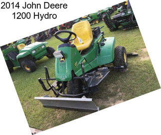 2014 John Deere 1200 Hydro