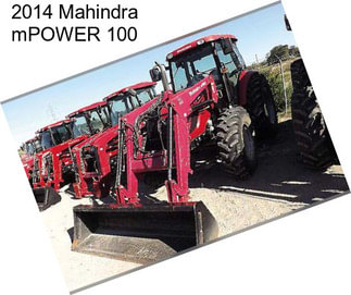 2014 Mahindra mPOWER 100