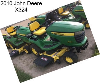 2010 John Deere X324