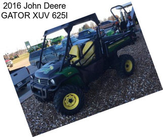 2016 John Deere GATOR XUV 625I
