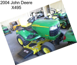 2004 John Deere X495