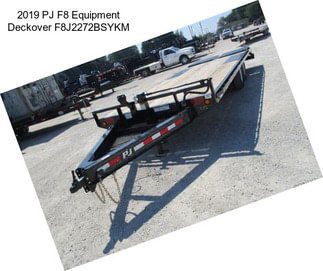 2019 PJ F8 Equipment Deckover F8J2272BSYKM