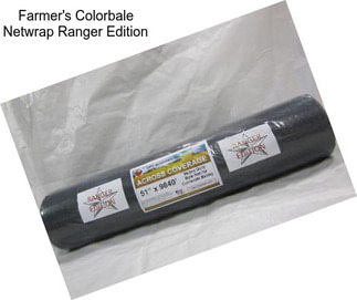 Farmer\'s Colorbale Netwrap Ranger Edition