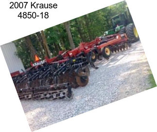 2007 Krause 4850-18