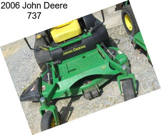 2006 John Deere 737