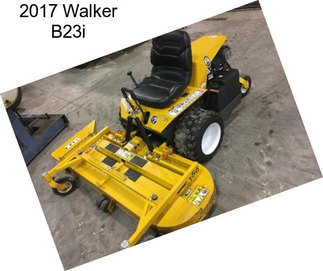 2017 Walker B23i