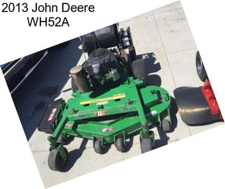 2013 John Deere WH52A