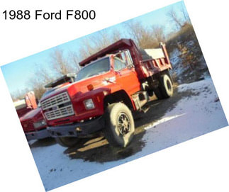 1988 Ford F800