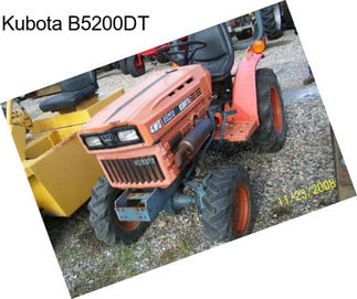 Kubota B5200DT