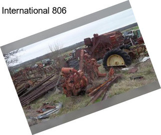 International 806