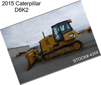 2015 Caterpillar D6K2