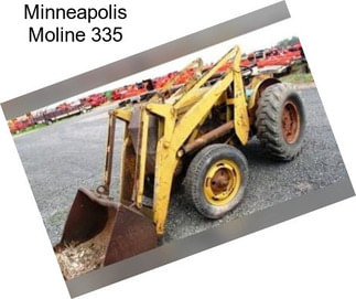 Minneapolis Moline 335