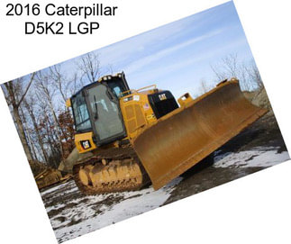 2016 Caterpillar D5K2 LGP