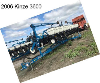 2006 Kinze 3600